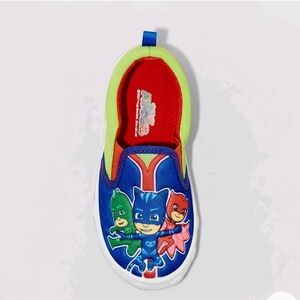 PJ Masks Vans Style Slip On Canvas Sneakers Shoes Catboy Gekko & Owlette